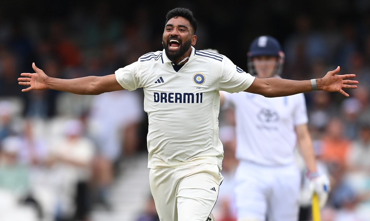 Majid Hussain (@md_majidhussain) on Twitter photo Welcome Home, Champion! 🇮🇳
Hyderabad’s pride and First Lancer’s own <a href="/mdsirajofficial/">Mohammed Siraj</a> — your fiery spells helped script India’s iconic Test win! 🌟
From the same lanes of First Lancer where your cricket journey began, people are eagerly waiting to welcome you home. Welcome Home, Champion! 🇮🇳
Hyderabad’s pride and First Lancer’s own <a href="/mdsirajofficial/">Mohammed Siraj</a> — your fiery spells helped script India’s iconic Test win! 🌟
From the same lanes of First Lancer where your cricket journey began, people are eagerly waiting to welcome you home.