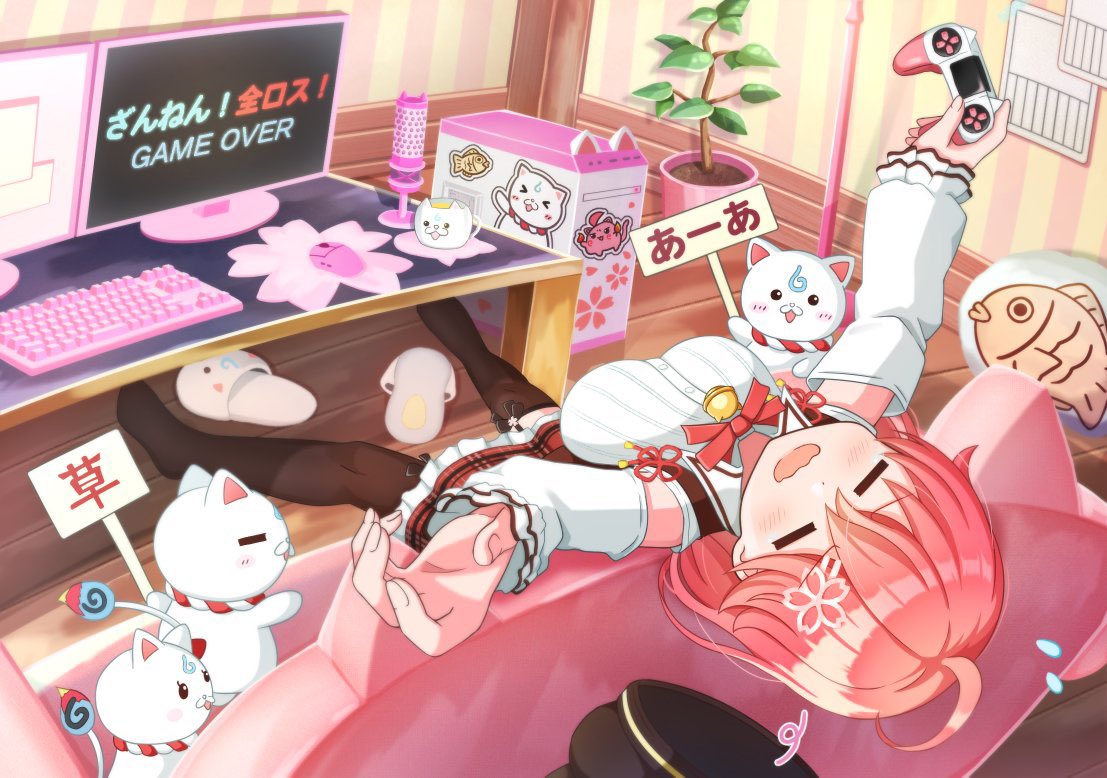 @sakuramiko35: Tomorrow is the Holomen instruction manual 📝👀 The project weekeeek is the last one ❗️🔥 Thank you everyone 🎉 Tomorrow is also for the day❗️🐱🌸