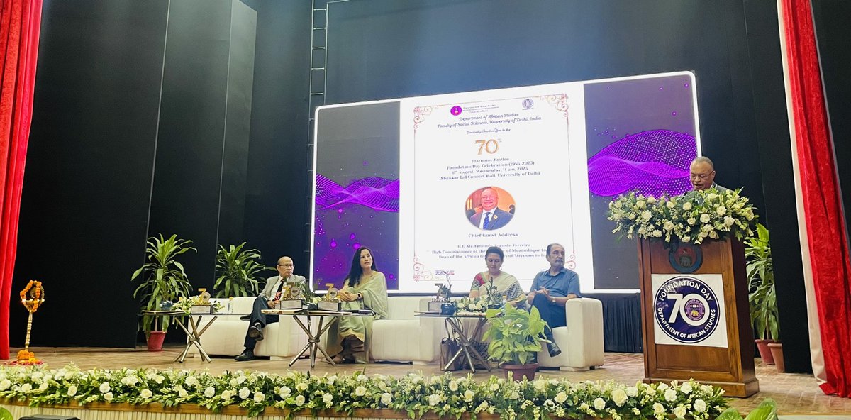 Veda Vaidyanathan (@vedavn) on Twitter photo 📚 37,000 African govt officials have been trained in India.
📚 2,600 students from 47 African nations are studying in India.
📚 Of 4,000 foreign scholarships India offers yearly, a third go to Africans.
-Amb. Nandini Singla, DG, <a href="/iccr_hq/">ICCR</a> at 70th foundation day of <a href="/Deptt_AFS_DU23/">Department of African Studies, University of Delhi</a> 📚 37,000 African govt officials have been trained in India.
📚 2,600 students from 47 African nations are studying in India.
📚 Of 4,000 foreign scholarships India offers yearly, a third go to Africans.
-Amb. Nandini Singla, DG, <a href="/iccr_hq/">ICCR</a> at 70th foundation day of <a href="/Deptt_AFS_DU23/">Department of African Studies, University of Delhi</a>
