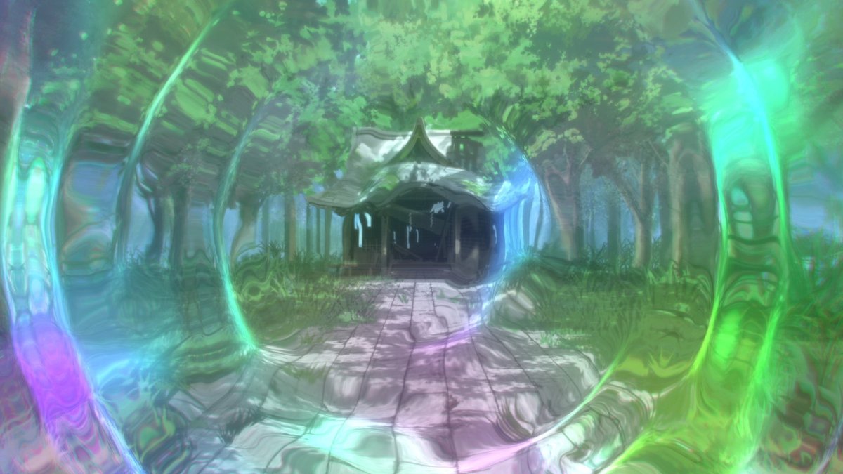 雲海上の光の天使の神殿 雲海上の光の天使の神殿 Enoura observatory