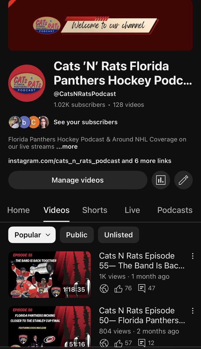 x - Kirby Lupulβ πΌ π πΌ (@kj_lups) on Twitter photo Thank ππ» you Cats βNβ Rats community for us hitting 1K Subscribers π on YouTube already 
Special shoutout to <a href="/BeckSellsFla/">Jeremy Beckham π</a> & <a href="/Canes_Wear/">CanesWear</a> 
Caneswear in Davie is offering a 10% coupon from August 1 through August 10 either online or in person just provide the code TEACH10 Thank ππ» you Cats βNβ Rats community for us hitting 1K Subscribers π on YouTube already 
Special shoutout to <a href="/BeckSellsFla/">Jeremy Beckham π</a> & <a href="/Canes_Wear/">CanesWear</a> 
Caneswear in Davie is offering a 10% coupon from August 1 through August 10 either online or in person just provide the code TEACH10