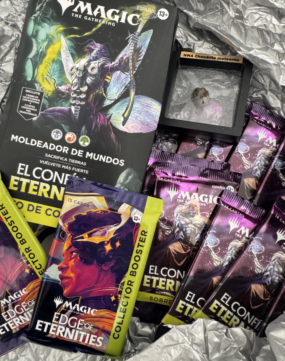 Mira qué meteoro ☄️

Gracias parceritos, a ver qué tal funciona el escapatrajo cósmico este, ahora os cuento 🪲 <a href="/wizards_magicES/">Magic: the Gathering - Español</a> <a href="/YRSTRULYUK/">YRS TRULY</a> 
*gifted