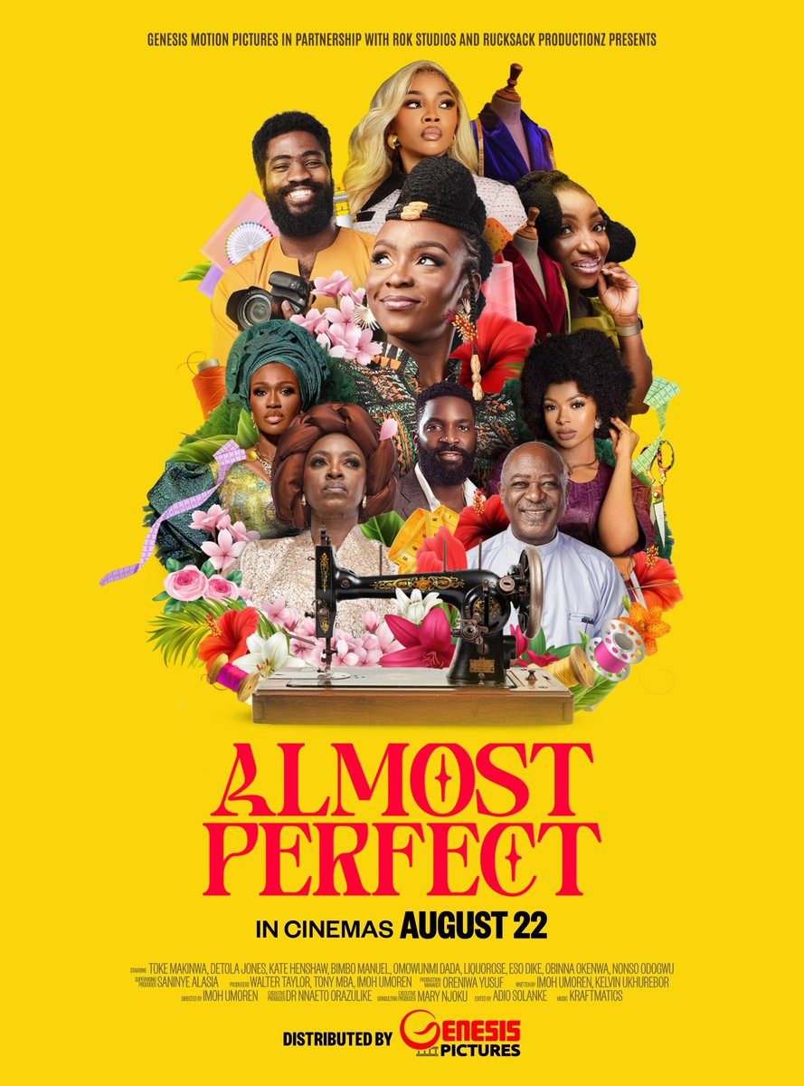 Our film Almost Perfect in theatres nationwide August 22nd
