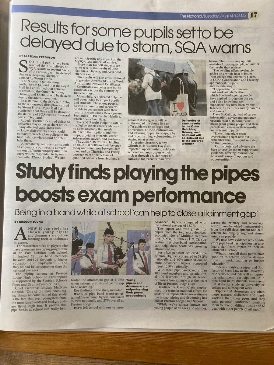 Strathmore Schools Pipe Band tweet media