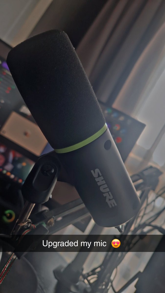 Treated myself .. ❤️  was time for a mic upgrade ❤️ 😍