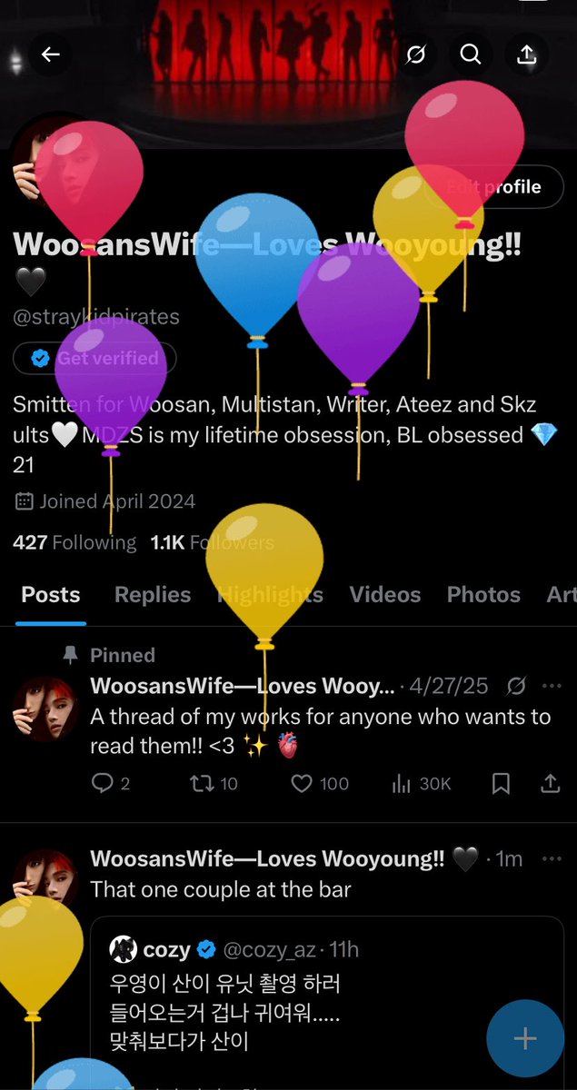 straykidpirates's tweet photo. Oh? Balloons 🫢 https://t.co/iSdcjNRgp8
