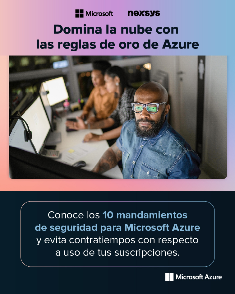 Nexsysla's tweet image. 🚀 ¿Listo para modernizar tu empresa con la nube?
Azure te ofrece:
⚡ Guía práctica con los 10 mandamientos
🔒 Seguridad y escalabilidad
💡 Innovación real
📈 Crecimiento rápido
¡Domina la nube hoy! 👇
#AzureCloud #MicrosoftAzure #Nexsys
hubs.li/Q03zj9wN0