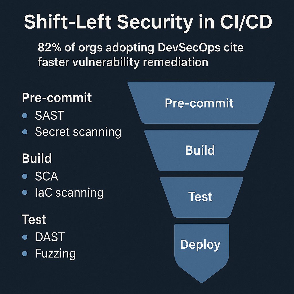 PDevsecops's tweet image. Your CI/CD pipeline is either your strongest defense or weakest link 🔐
82% faster vuln fixes when you shift left ⬅️
Pre-commit: SAST
Build: SCA
Deploy: Runtime
🔗 practical-devsecops.com/certified-devs…
#CICD #DevSecOps #Security