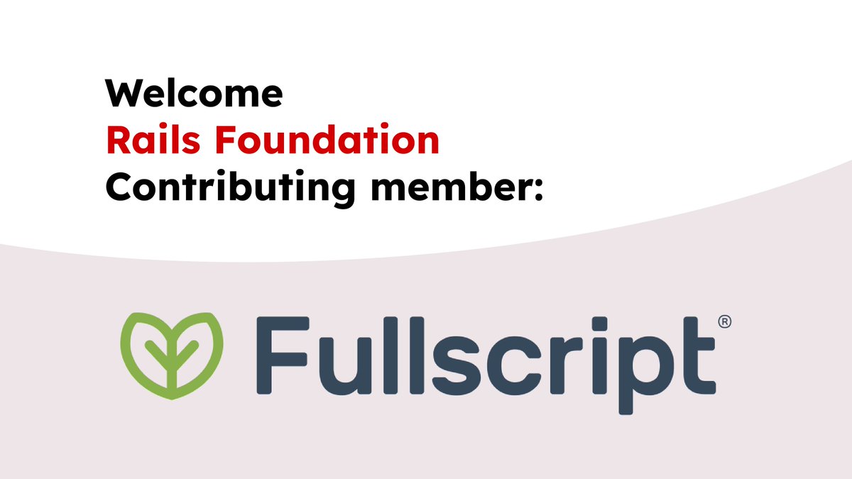 rails's tweet image. From launching on Rails 3.2 in 2011 to running Rails 7.2 today (soon to be Rails 8), the @fullscript_dev platform now supports 100,000 healthcare providers and 10 million patients, and powers over $1 billion in annual revenue - all on a single Rails monolith. Today, we’re excited…