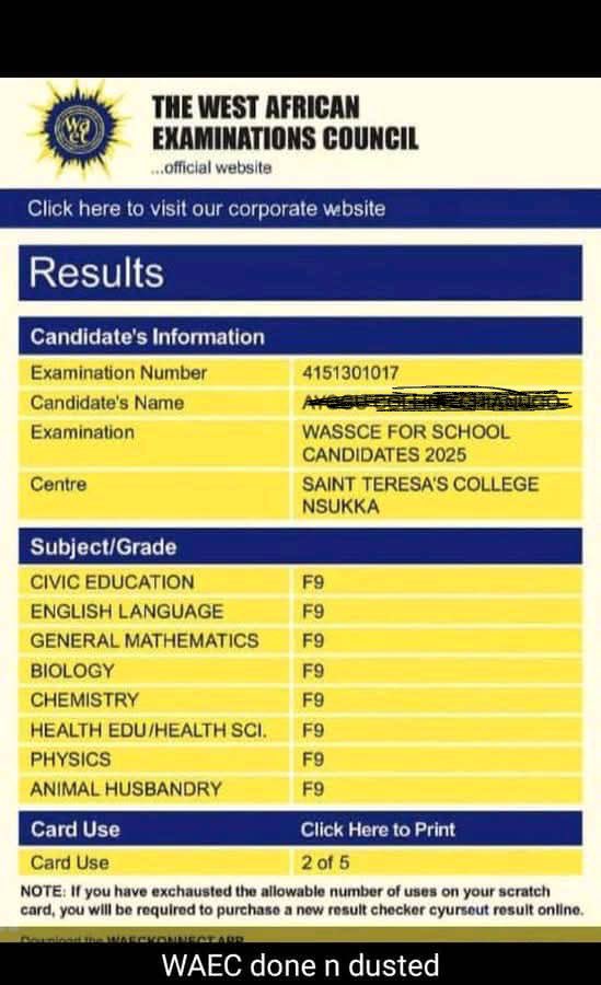 *If na you get this result you go print am?*
*They said click to print* 😁😁😁
