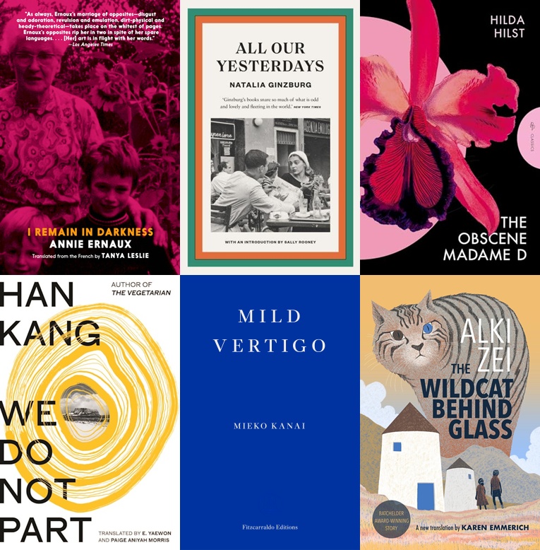 if you're looking for books to read during women in translation month, here are some!