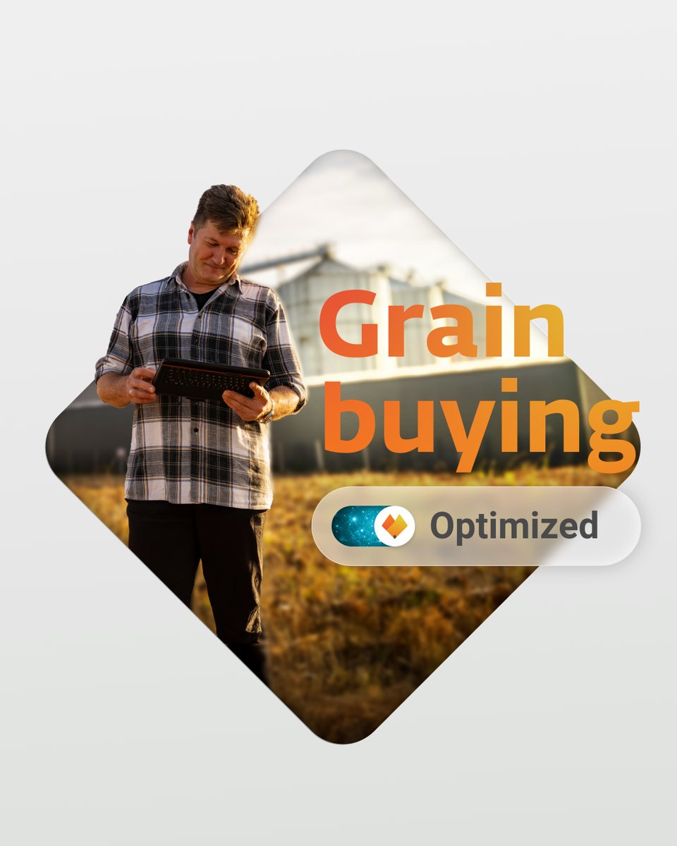 GrainFoxApp's tweet image. GrainFox delivers AI-powered grain buying signals for feedlots, elevators, and processors. Smart data. Real results. 📊

Start your free trial today: app.grainfox.marketing/register

#Agtech #SmartSourcing