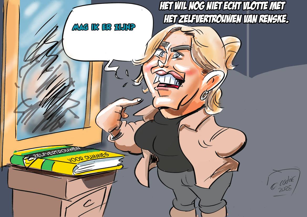 cartoon Renske B&amp;Bvolliefde 
#benbvolliefde #cartoon