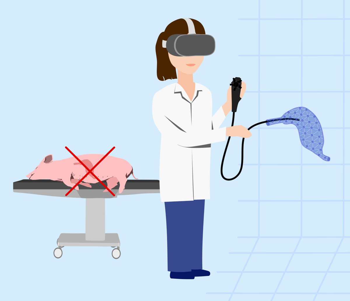 💡 Animal-free endoscopy training is here!
🚀 With #OPTESK, we're launching a new immersive VR-based approach to simulate critical endoscopic emergencies like bleeding &amp; perforation.
🔗 ukw.de/en/inexen/vr-a…
🙏 Funded by #BMFTR
#MedEd #Endoscopy #VR #GITwitter