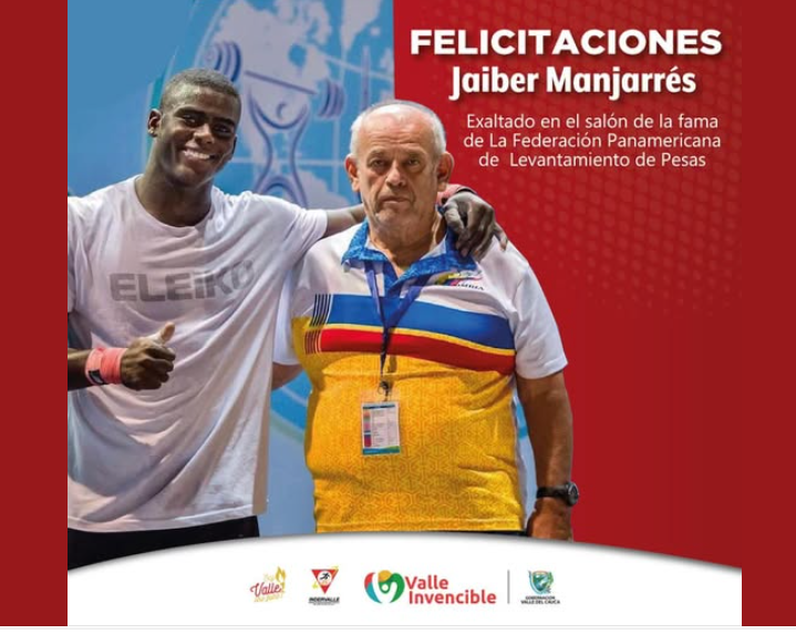 Jose Alberto Ortiz R (@joseperiodista) on Twitter photo Falleció anoche el considerado más grande entrenador de levantamiento de pesas en Colombia. Jaiber Manjarrés. Grandes logros con Maria Isabel Urrutia, Oscar Figueroa, Jonathan Rivas, Lesmes Paredes entre otro. Entrenador del año 2017 Federación Internacional. <a href="/Caracol_Cali/">Caracol Radio Cali</a> Falleció anoche el considerado más grande entrenador de levantamiento de pesas en Colombia. Jaiber Manjarrés. Grandes logros con Maria Isabel Urrutia, Oscar Figueroa, Jonathan Rivas, Lesmes Paredes entre otro. Entrenador del año 2017 Federación Internacional. <a href="/Caracol_Cali/">Caracol Radio Cali</a>