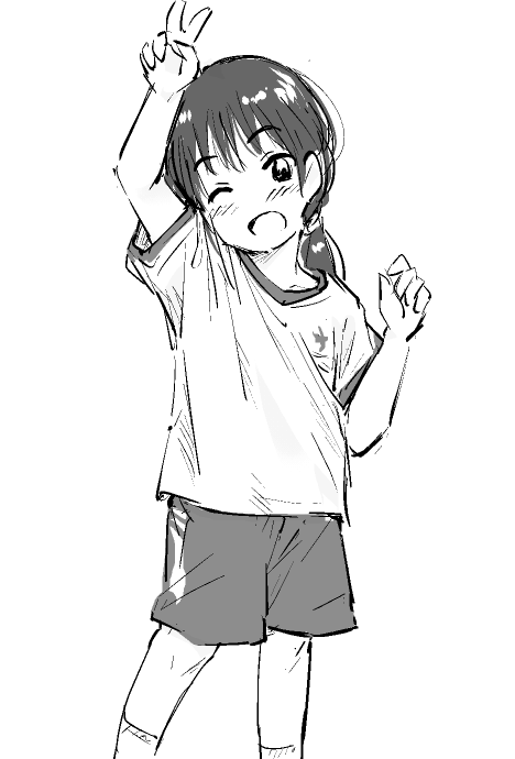 もののついでに昨年8月のポストを見返したら、件の日の3日後には日常風景的な落書きを再開し、ただ元気なだけの絵や、男子中学生が蚊と戦う話などをあまり間を空けずに投稿していて、自分の記憶よりも通常運転でした。
こういうのがバタバタした日々での息抜きになっていたんでしょうね。