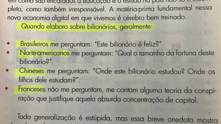 feconandra's tweet photo. O que #RicardoGeromel falou em um livro sobre pessoas bilionárias... https://t.co/tZcDsSGHJv