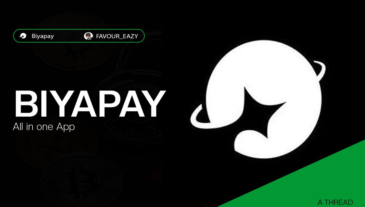 FAVOUR_EAZY's tweet image. Been looking into @BIYAPAYOFFICIAL and I think they’re on to something BIG.
One wallet that bridges crypto, fiat, global payments, and even stocks, in a way that actually makes sense.
Let’s break it all down 🧵
#BiyaPay #Web3 #FinTech
What is BiyaPay?
A Singapore-based…