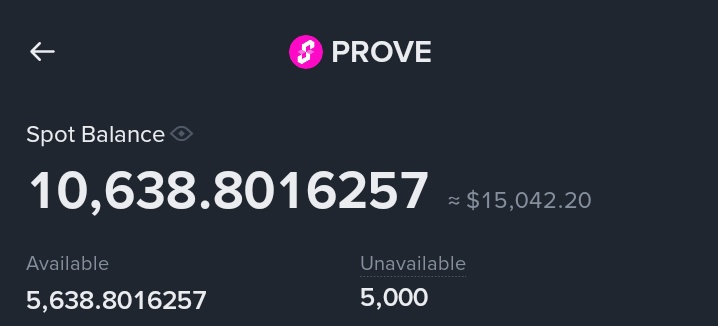 Shalen | 🔌 ⚡ (@0xshalen) on Twitter photo Finally finished my exams for the session!
I just sold a few % of my allocation to stables, while holding most on spot and also staking some $PROVE to <a href="/cysic_xyz/">Cysic</a>.
Over $20k+ achieved internally from Succinct, Alhamdulillah.
$250 giveaway soon.
I missed 3 big drops because I Finally finished my exams for the session!
I just sold a few % of my allocation to stables, while holding most on spot and also staking some $PROVE to <a href="/cysic_xyz/">Cysic</a>.
Over $20k+ achieved internally from Succinct, Alhamdulillah.
$250 giveaway soon.
I missed 3 big drops because I
