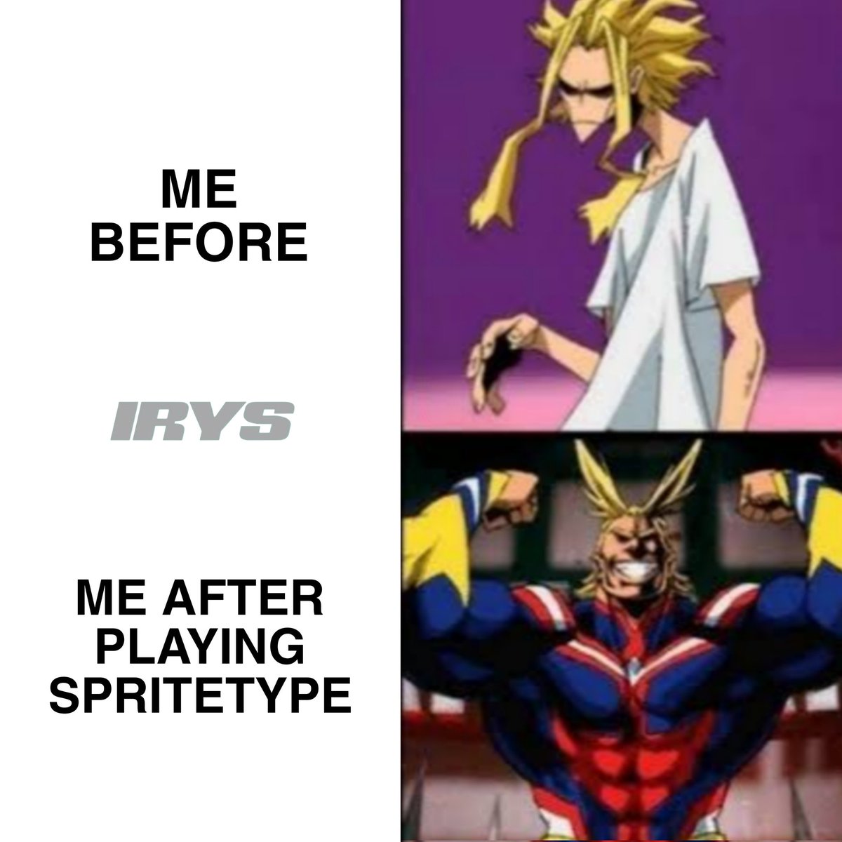 anachang2023's tweet image. Day 7/100 MEME Challenge !!

Bitomokx Campaign ended, but I didn’t.

SpriteType became part of the daily grind without me even noticing. Now I’ve got fast fingers, no breaks, and low-key pride.

@irys_xyz built this for the stubborn ones.

#SpriteType