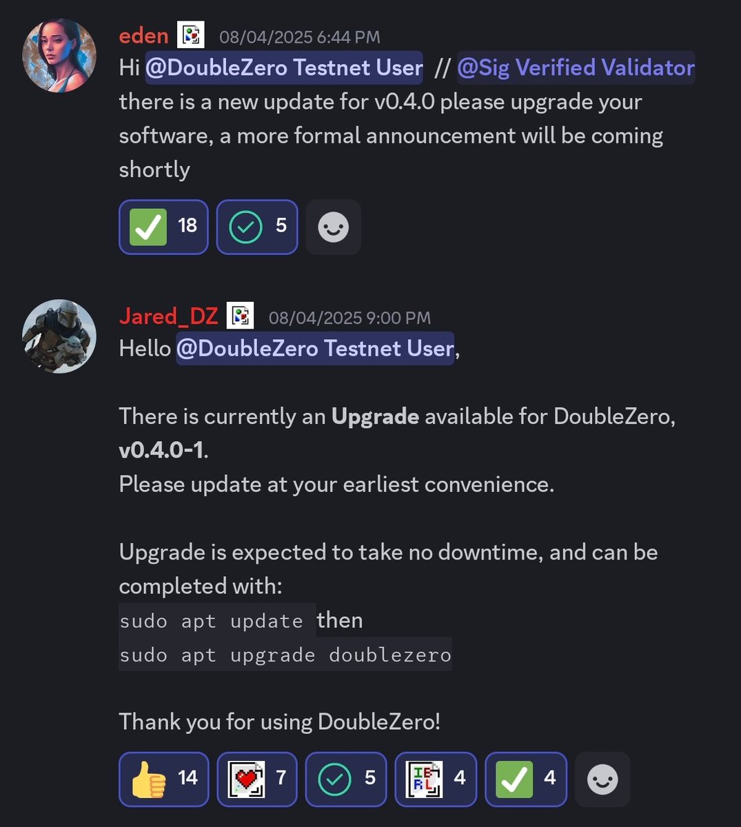 Sly Odogwu (@sylvestersolid) on Twitter photo Study <a href="/doublezero/">DoubleZero</a>
While the TL isn't all about DZ
The team keeps building and pushing new updates.
🔹70+ Solana Validators are on DoubleZero right now and new Validators are getting onboarded
🔹5+% of staked $Sol is staked via DoubleZero
Post mainnet
Other Ecosystems are Study <a href="/doublezero/">DoubleZero</a>
While the TL isn't all about DZ
The team keeps building and pushing new updates.
🔹70+ Solana Validators are on DoubleZero right now and new Validators are getting onboarded
🔹5+% of staked $Sol is staked via DoubleZero
Post mainnet
Other Ecosystems are