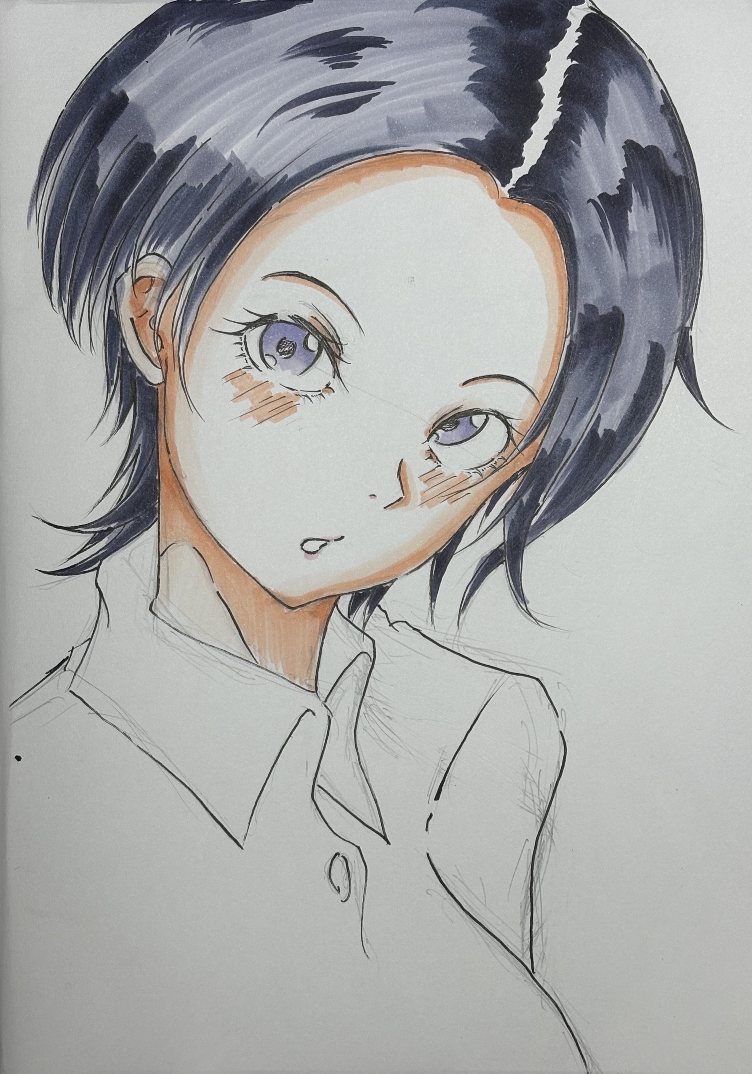 ユウナ　オーダー　手描きイラスト Yahoo!オークション - 手描きイラスト [ユウナ] ファイナル