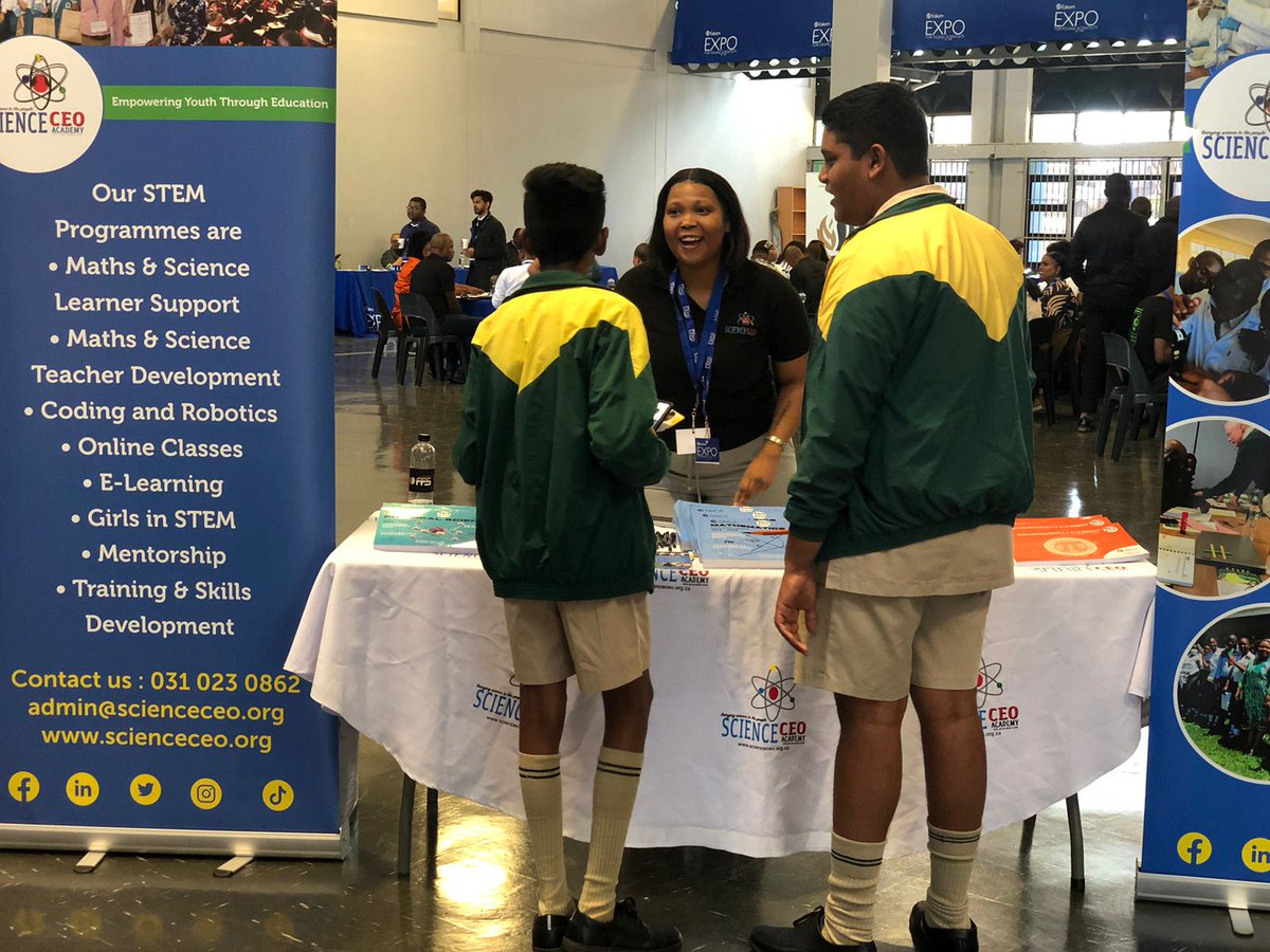 scienceceoacade's tweet photo. When #npos , #schools , #government , #industry , and #communities come together, we create learning ecosystems that truly empower the next generation of Scientists, Engineers, Technologists, and problem-solvers. 

#scienceceoacademy #eskomexpoforyoungscientists #stemprojects https://t.co/d9YcLcIx2V