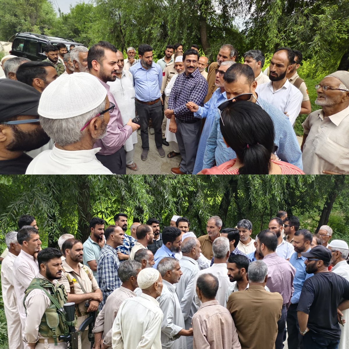 Hon'ble MLA Lal Chowk, <a href="/ahsanpardesi/">Ahsan Pardesi</a>, today visited Balhama accompanied by officials from the Health, Revenue, and Rural Development Departments to facilitate the establishment of improved infrastructure for the local Medical Health Centre.

The visit witnessed active