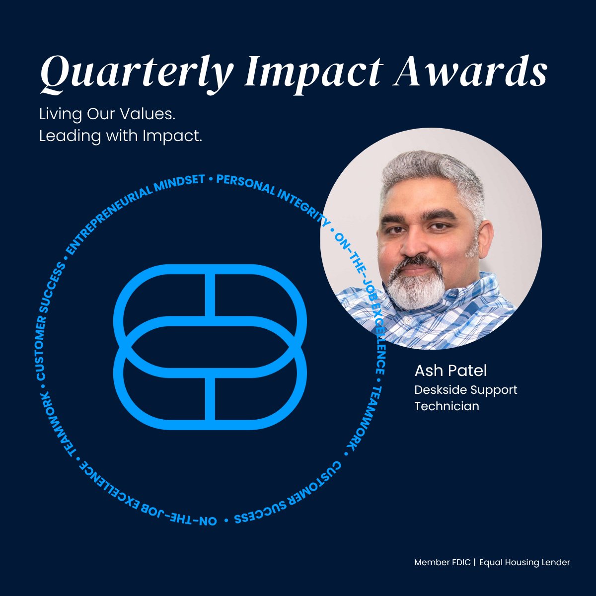 Recognizing excellence in action. Congratulations to our Quarterly Impact award winners, Nicholas Taraborrelli and Ash Patel! They exemplify our core values — customer success, entrepreneurial mindset, integrity, on-the-job excellence, and teamwork — and play a vital role in