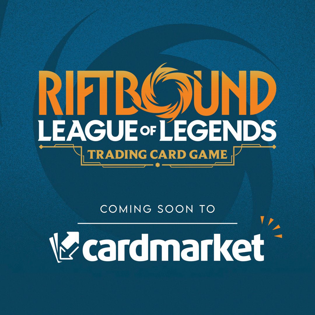 RiftboundFrance's tweet image. Arrivée prochainement de @playriftbound sur Cardmarket 👀