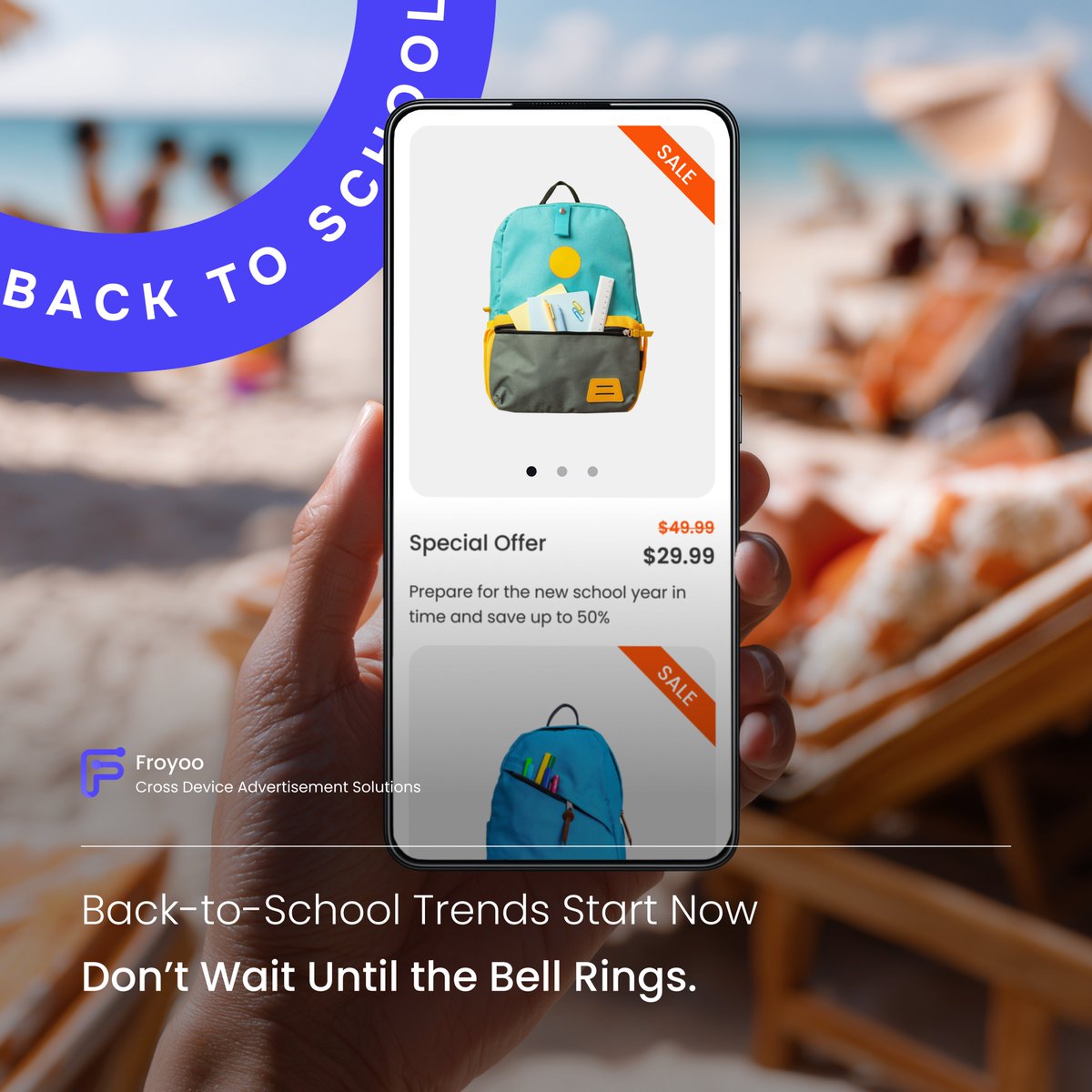 FroyooAdTech's tweet image. 🎓 Back-to-school isn’t just a season - it’s a signal.

Shopping habits, screen time, and engagement shift fast.
For marketers, timing isn’t a bonus. It’s the strategy.

💬 Is your campaign aligned with the season? Let us know below.