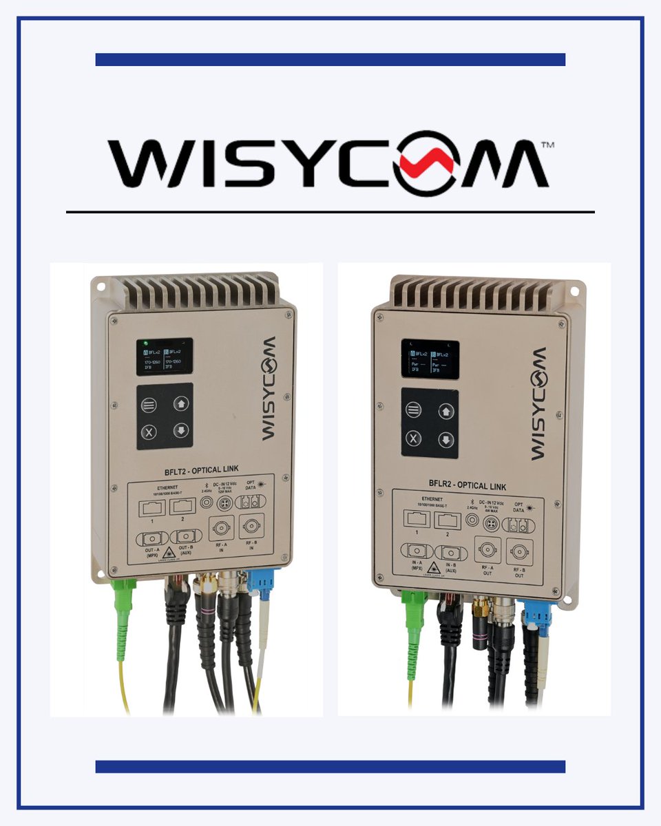 Raycom (@raycomuk) on Twitter photo Need to move RF signals over long distances without compromise? The dual-mode BFLT2 and BFLR2 give you ultra-reliable RF-over-fibre performance with remote control, status indicators, and wideband support (170–1260 MHz). Need to move RF signals over long distances without compromise? The dual-mode BFLT2 and BFLR2 give you ultra-reliable RF-over-fibre performance with remote control, status indicators, and wideband support (170–1260 MHz).