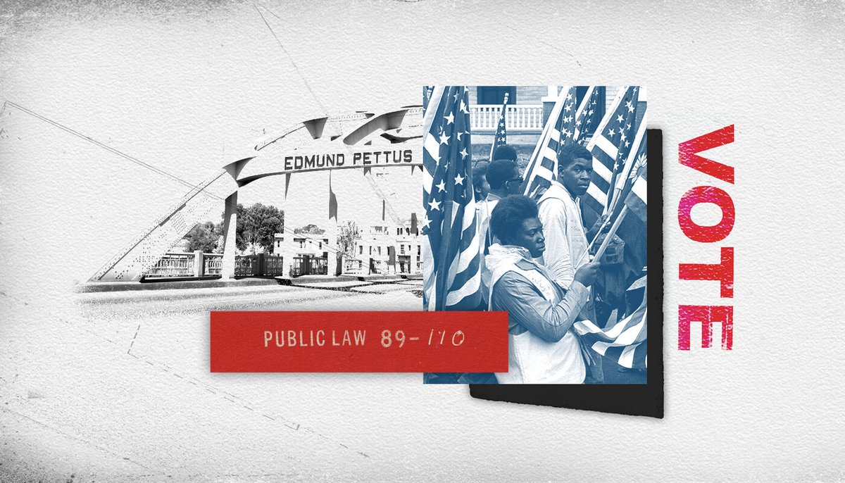 Today marks the anniversary of the Voting Rights Act being signed into law in 1965. This is one of the most significant pieces of legislation in our country's history, learn about it here
brennancenter.org/our-work/resea…
#Vote