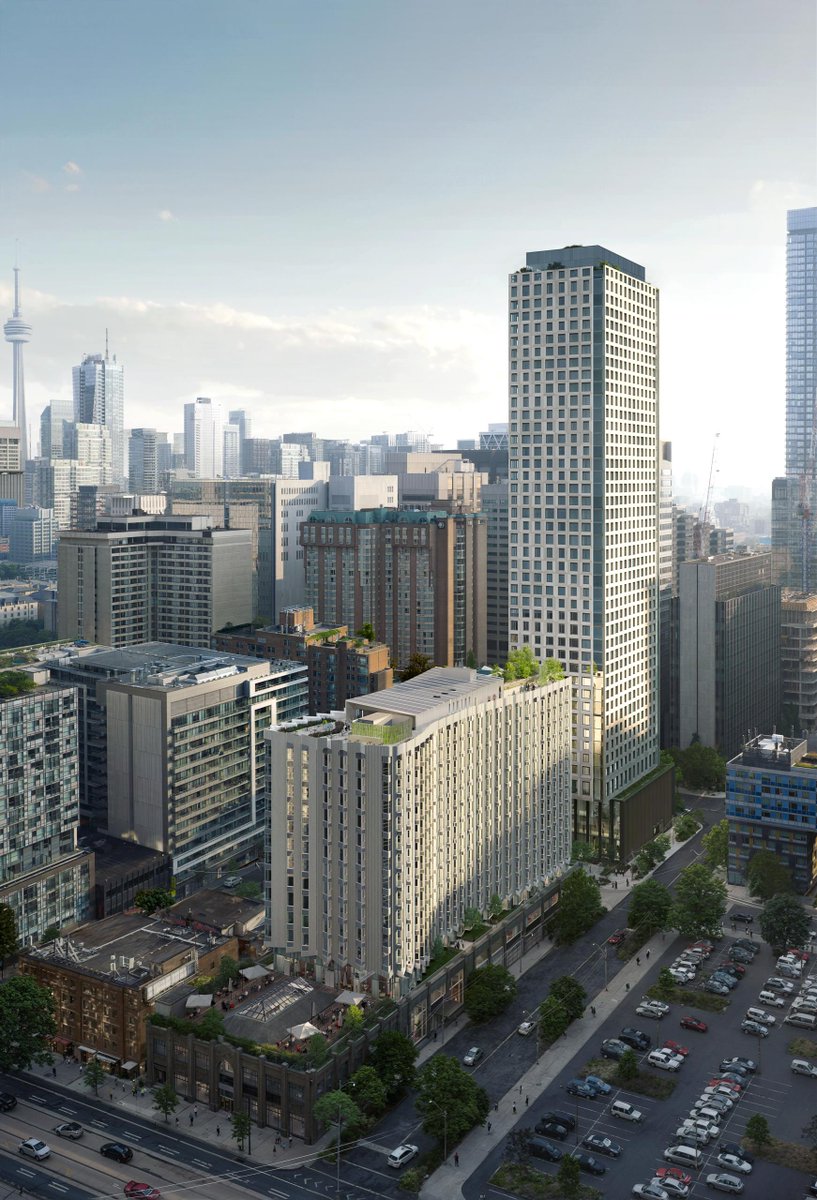 _CreateTO's tweet image. 🚨New renderings alert 🚨
Once home to the historic Toronto Coach Terminal, the storied heritage site at 610 Bay and 130 Elizabeth streets is moving closer to its next chapter.
📸Take a look at the future of this site.
For more info, visit: createTO.ca/610Bay
#Toronto…