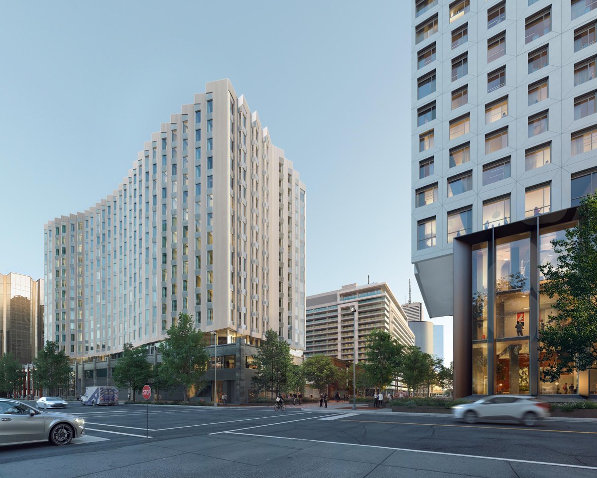 _CreateTO's tweet image. 🚨New renderings alert 🚨
Once home to the historic Toronto Coach Terminal, the storied heritage site at 610 Bay and 130 Elizabeth streets is moving closer to its next chapter.
📸Take a look at the future of this site.
For more info, visit: createTO.ca/610Bay
#Toronto…