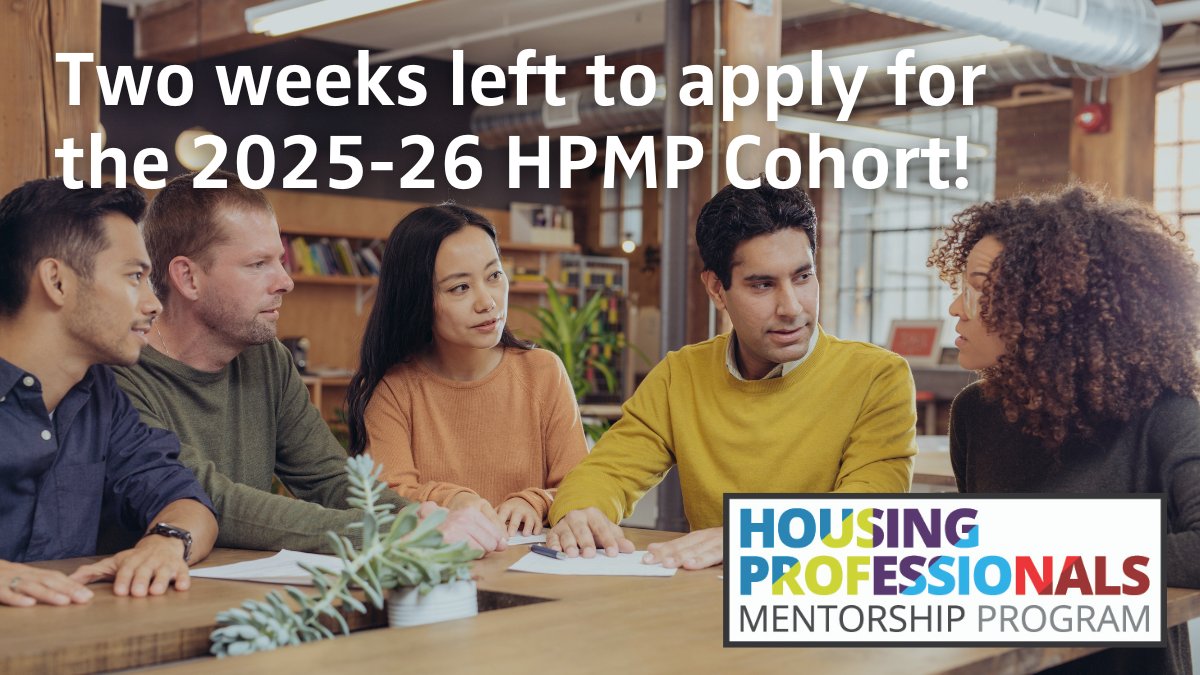 HPMP mentors find that their mentees offer them new perspectives on housing and the sector. 

Mentees tell us that HPMP has helped them learn about challenges and opportunities they hadn’t considered before.

Apply for the 2025-26 HPMP cohort by August 20! bit.ly/4d7bj32