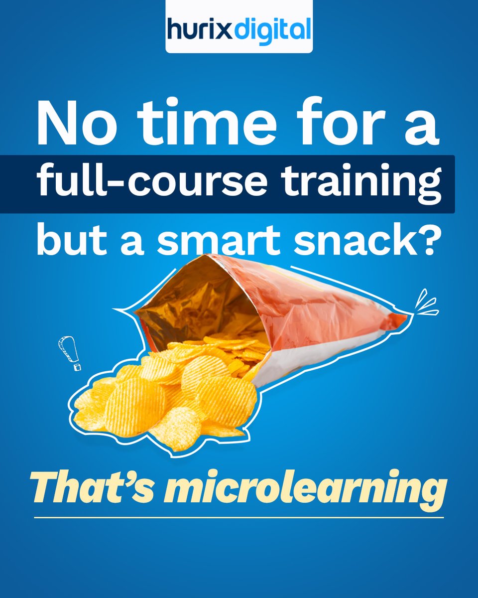 hurix_digital's tweet image. Based on the &quot;forgetting curve&quot; principle, microlearning breaks down complex topics into easily digestible 3-5 minute segments.
This approach not only aligns with modern content consumption habits but also boosts information retention by up to 80%!

#Microlearning #HurixDigital
