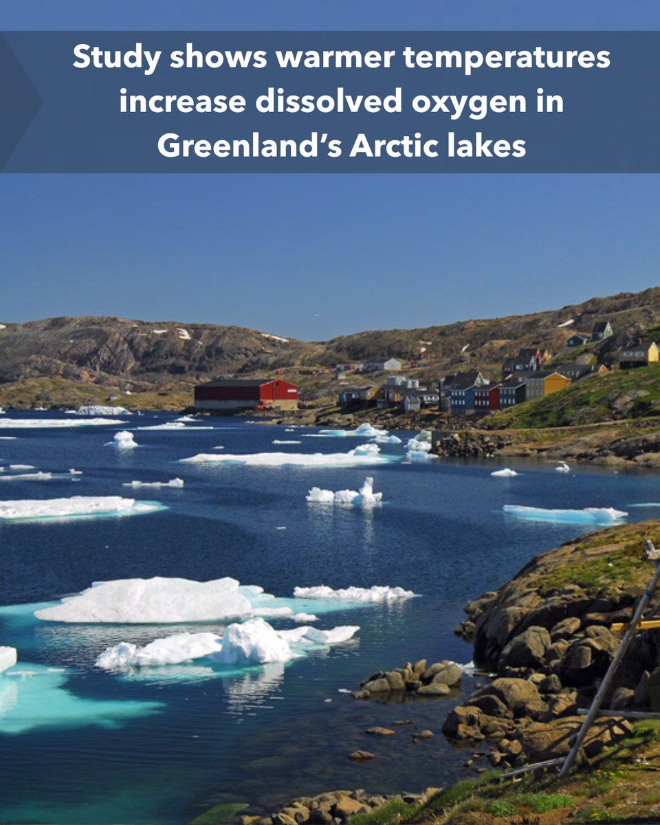 A common effect of warmer water temperatures is a decrease in dissolved oxygen. However, with the diversity of environmental conditions of lakes worldwide, this may not always be the case.

Learn more ➡️ lakescientist.com/research-brief… 

PC: Adapted from David Astley, CC BY-NC-SA 2.0.