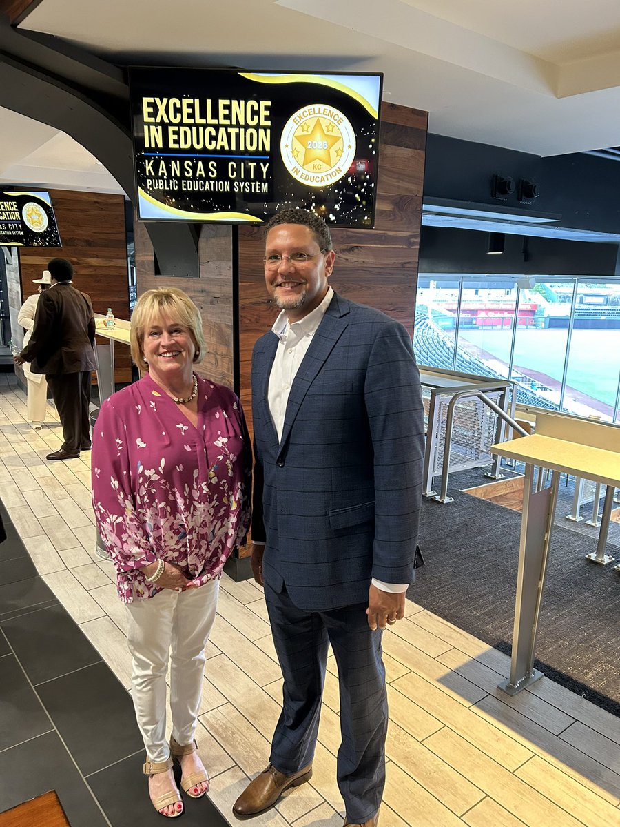 MoCommissioner's tweet image. What a wonderful night at Kauffman Stadium honoring public &amp;amp; charter school educators!  Thank you to SchoolSmartKC for celebrating outstanding Kansas City teachers and school leaders. An added bonus - State Board of Education member Jon Otto was a great emcee! #WhatWeDoMatters