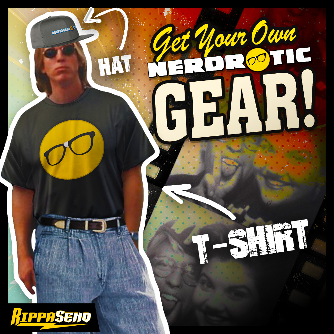 RippaSend's tweet image. Your next FNT meetup is the perfect opportunity to show off being a fan with this 🟡@Nerdrotics gear available through the &apos;Waiting For Nerdrotic&apos; campaign on RippaSend! Need a 🧢 hat? Got it. Need a slick tee? We&apos;ve got two! #RippaSend #Nerdrotic #WaitingForNerdrotic

🕶️ Cool…