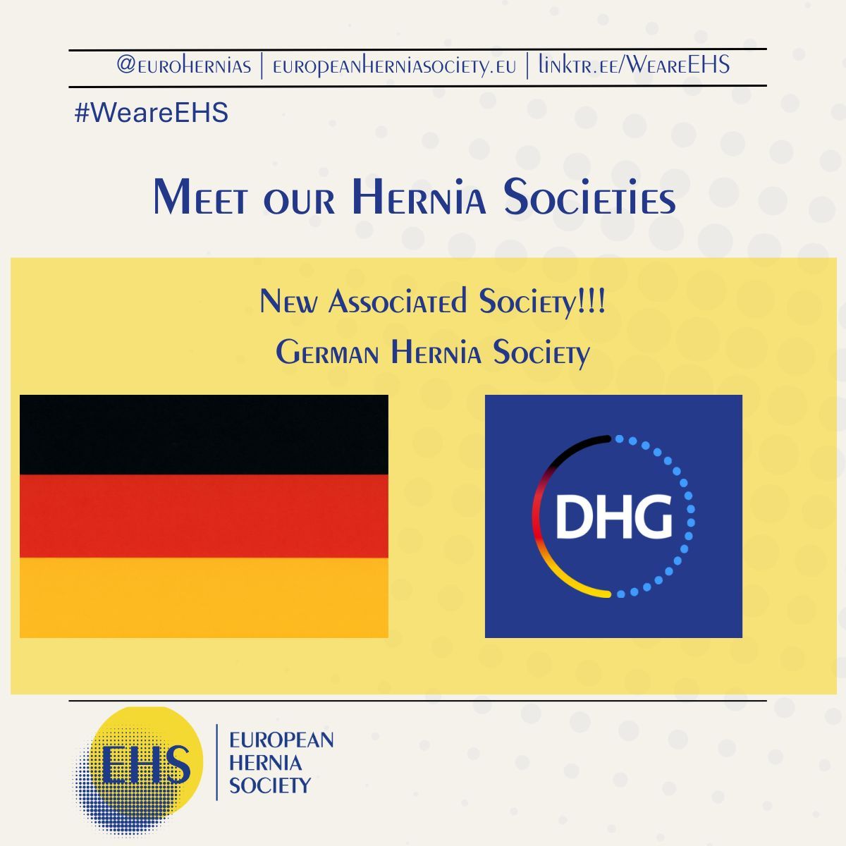 🇩🇪 Meet Our Partners - German Hernia Society
The largest in Europe, the German Hernia Society is now an Associated Society of the EHS. A leading force in clinical hernia research and education in Europe
herniengesellschaft.de