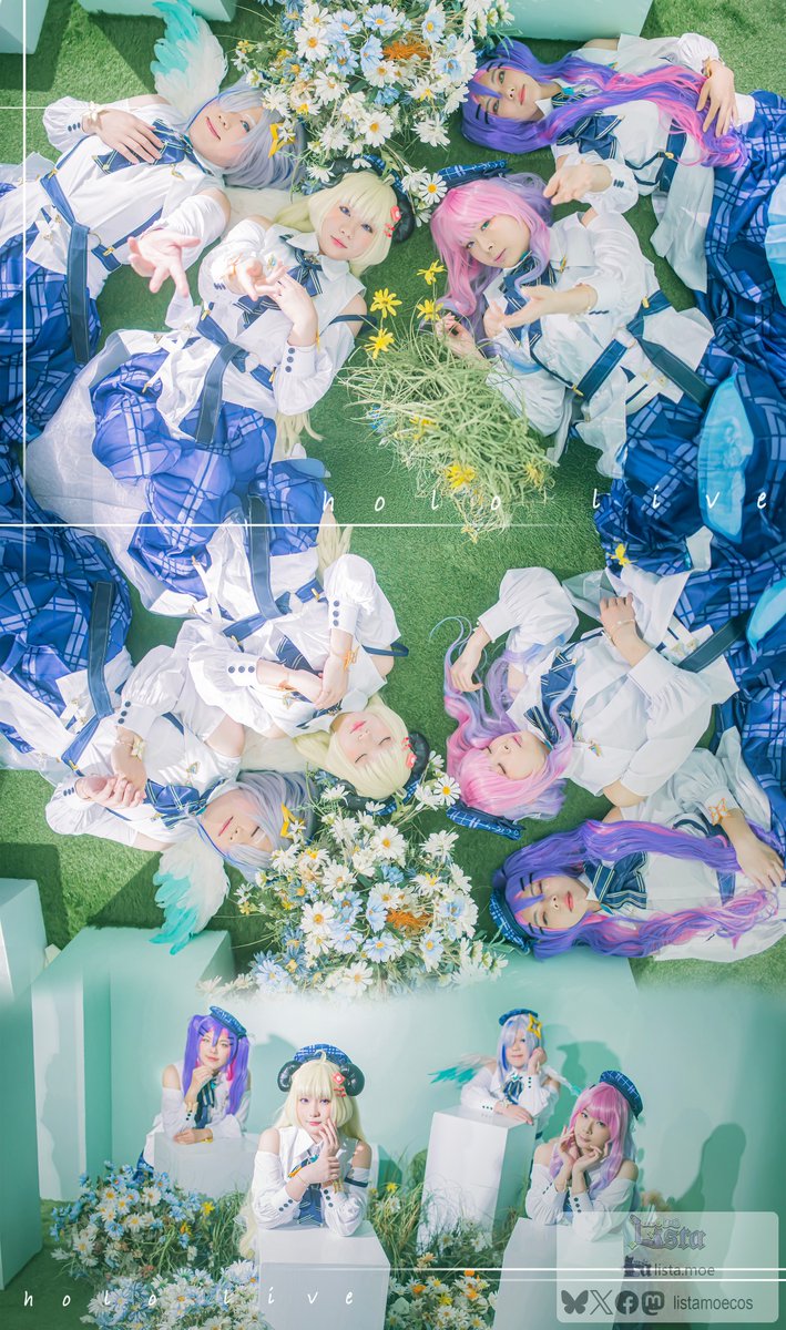 listamoecos's tweet image. 田園的感覺超適合的，整個個悠閒時光的放空感

天音彼方 💫 / 莉絲塔
角卷綿芽 🐏 / 麥之助 @changmalt
常闇永遠 👾 / 海海
姬森璐娜 🍬 / 貓野 @moyacosplay

📷 波波利
🖼️ 麥之助
📍 斗室

#BlueJourney
#天音かなた #天音彼方
#ホロライブ #Hololive
#コスプレ #コスプレイヤー #Cosplay