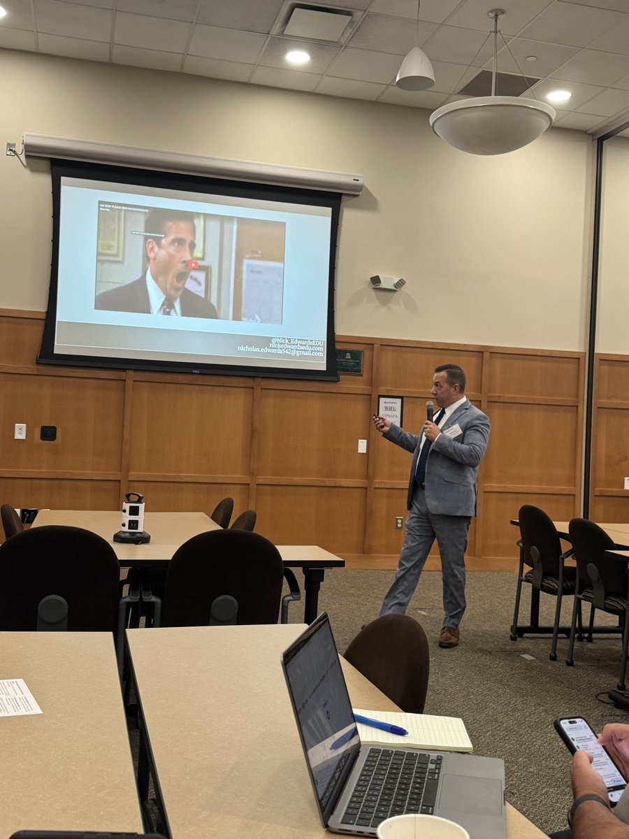 Powerful keynote by <a href="/Nick_EdwardsEDU/">Nick Edwards, M.Ed</a> at <a href="/NJPSA/">NJPSA</a> Aspiring Leaders Conference!
#aspiringleadersnj