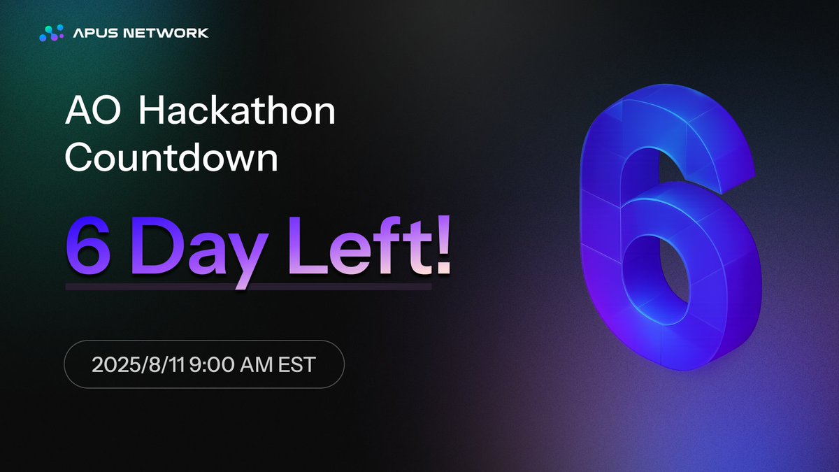 What's that? MORE Prizes coming to the AI Agents of The Permaweb Hackathon by <a href="/aoTheComputer/">ao</a>?!

🪙$2,100 in $APUS!

🥇 Grand Prize $1,000
🏅 Track Winners $200  x 4 
👥 Community Choice $100 
📚 Best Documentation $100 
⚡ Most Practical Use Case $100

Prerequesites: 
- Use Apus