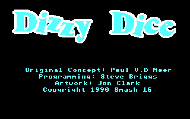 CGA screenshot 

Dizzy Dice