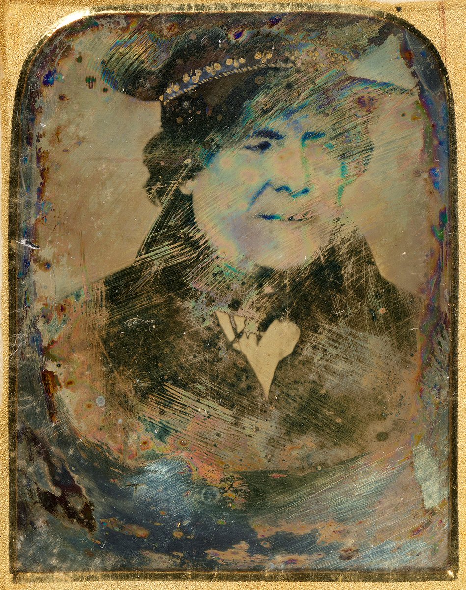 Today is the 250th anniversary of the birth of ‘The Liberator’, Daniel O’Connell. 
 
This rare daguerreotype from our collection is the only surviving photographic image of O’Connell that we're aware of, taken in 1844 in the Richmond Bridewell prison. 

🔎nationalgallery.ie/art-and-artist…