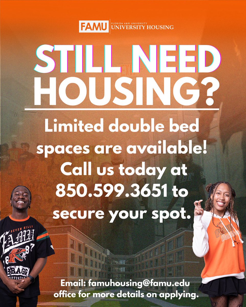 FAMU | University Housing tweet media