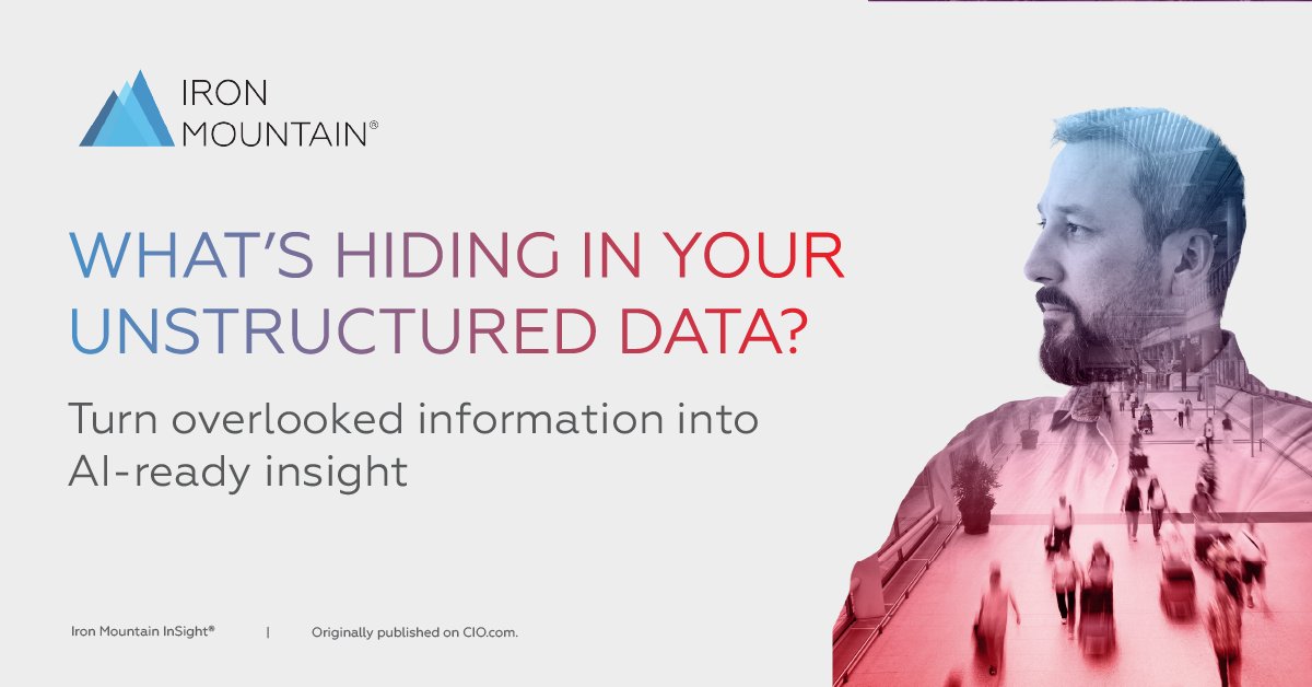 ErinHead_HIM's tweet image. Unstructured data like emails, videos & legacy files is tough to manage but packed with value if activated right. InSight Digital Experience Platform helps companies prep this data for AI use.
See how: spr.ly/6017f93O5
#SaaSSolutions #InSightDXP #IRMEmployee