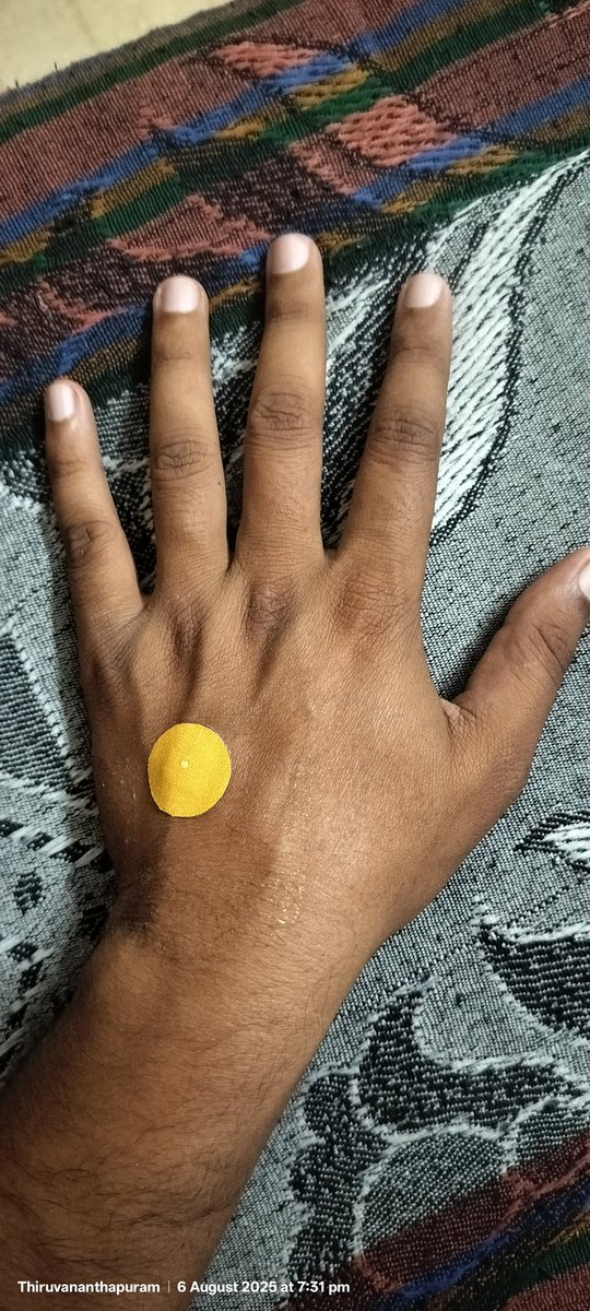 अच्छा कोई बताएगा ये काहेका है का पंचर है जो नर्स ने लगाया है।

amzn.to/4fgD0YW