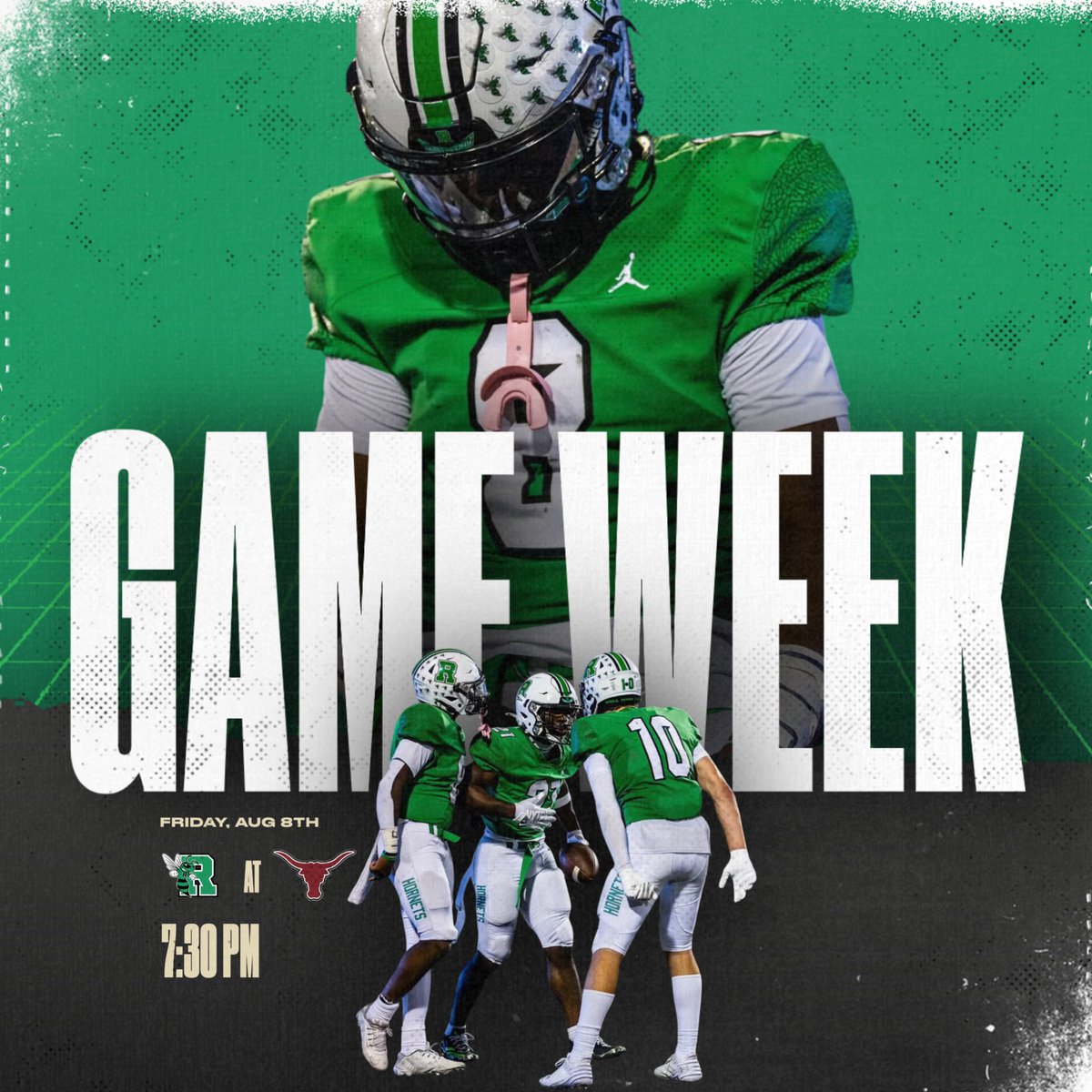 Join #Team76 this Friday night as we kick off our long-awaited season with our scrimmage against Lambert!

📍Lambert High School
⏰ 7:30pm

#WIN
#RoswellStrong